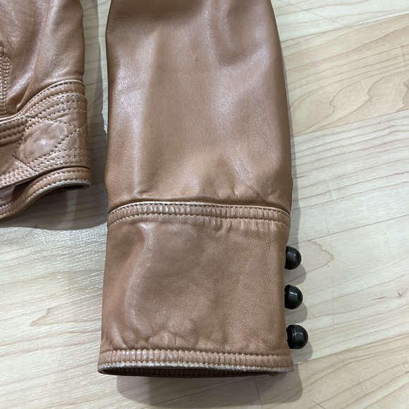 Diesel Leather Biker Jacket Women’s M - Picture 13 of 15